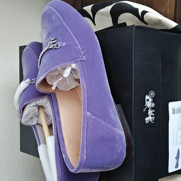 Coach - Hanna Velvet Loafers - Picture 4 of 8